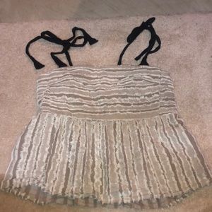 Anthropologie Tied Tank